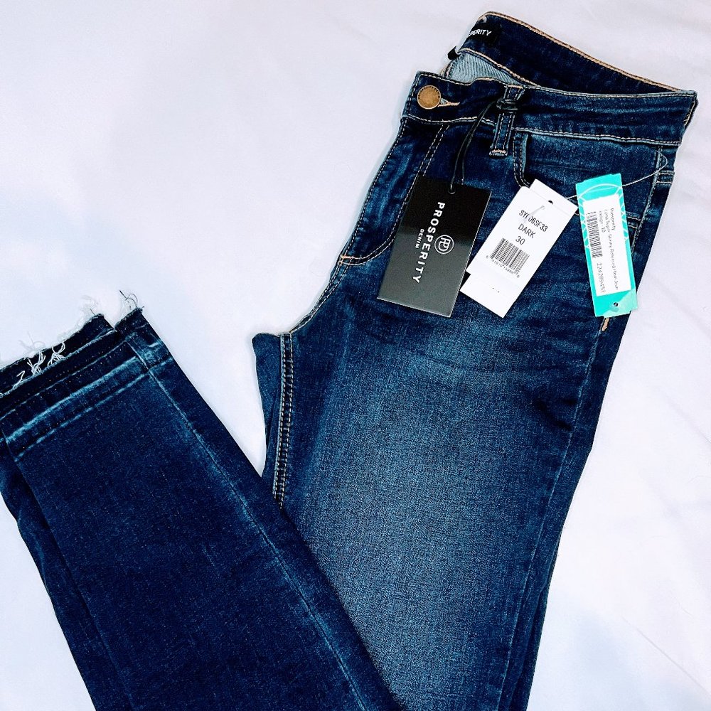 Prosperity Lena Super Skinny Released Hem Jeans NWT - Low Rise